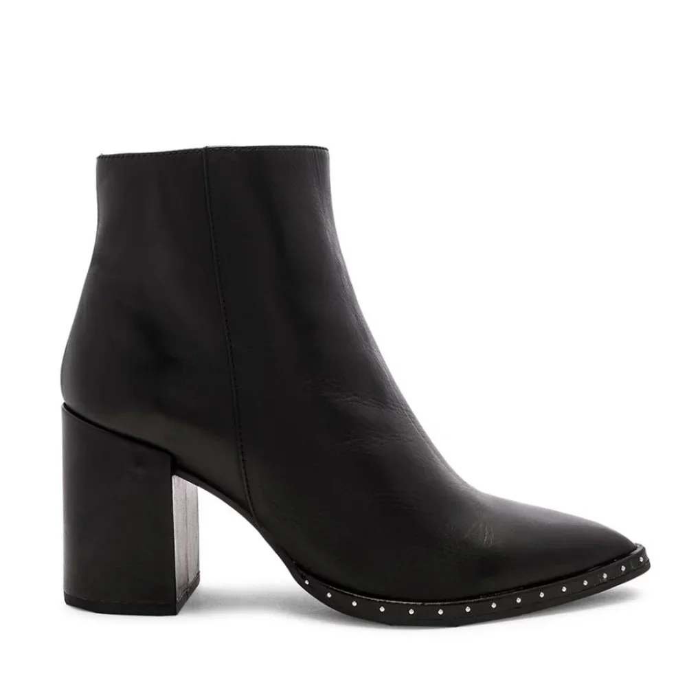 Tony Bianco Bailey Ankle Boot Black 9 - Picture 1 of 8